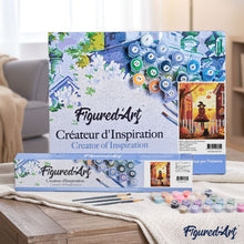 Afbeelding in Gallery-weergave laden, Schilderen op Nummer - Het kleine heksje en haar zwarte kat