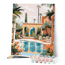 Afbeelding in Gallery-weergave laden, Schilderen op Nummer - Luxe Villa in Marrakesh