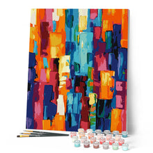 Afbeelding in Gallery-weergave laden, Schilderen op Nummer - Abstracte Energie