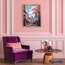 Afbeelding in Gallery-weergave laden, Schilderen op Nummer - Tokyo Sakura-straat