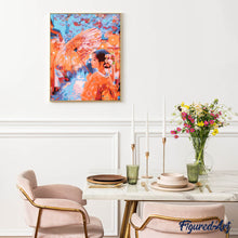 Afbeelding in Gallery-weergave laden, Schilderen op Nummer - Kimono Meisje op de Sakura-straat