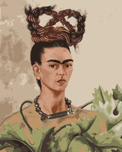 Afbeelding in Gallery-weergave laden, Schilderen op Nummer - Frida - Zelfportret met vlecht