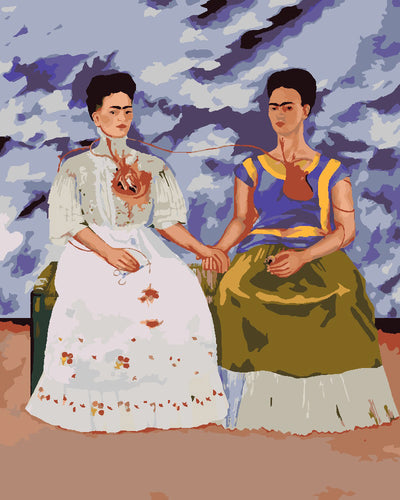 Schilderen op Nummer - Frida - De twee Frida's