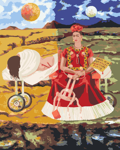 Schilderen op Nummer - Frida - Boom van hoop, blijf sterk