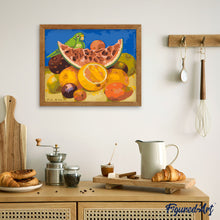 Afbeelding in Gallery-weergave laden, Schilderen op Nummer - Frida - Stilleven met papegaai en fruit