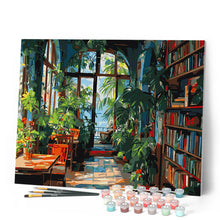 Afbeelding in Gallery-weergave laden, Schilderen op Nummer - Bibliotheekkas