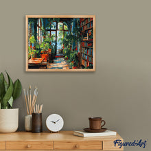 Afbeelding in Gallery-weergave laden, Schilderen op Nummer - Bibliotheekkas