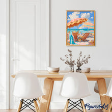 Afbeelding in Gallery-weergave laden, Schilderen op Nummer - Pastel strand