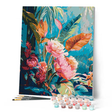Afbeelding in Gallery-weergave laden, Schilderen op Nummer - Junglebloemen