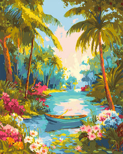 Schilderen op Nummer - Paradijsrivier