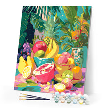 Afbeelding in Gallery-weergave laden, Schilderen op Nummer - Tropische fruittafel