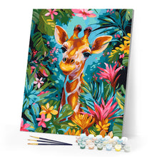Afbeelding in Gallery-weergave laden, Schilderen op Nummer - Tropische giraf