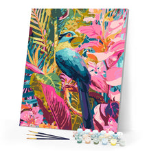 Afbeelding in Gallery-weergave laden, Schilderen op Nummer - Tropische blauwe vogel