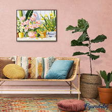 Afbeelding in Gallery-weergave laden, Schilderen op Nummer - Pastelkleurige bloempotten
