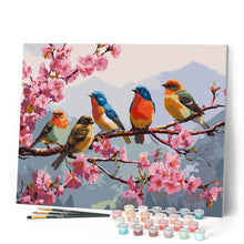 Afbeelding in Gallery-weergave laden, Schilderen op Nummer - De Band van Zangvogels