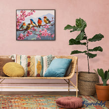 Afbeelding in Gallery-weergave laden, Schilderen op Nummer - De Band van Zangvogels