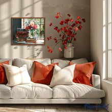 Afbeelding in Gallery-weergave laden, Schilderen op Nummer - Oude Boeken en Bloemen