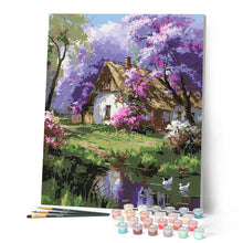 Afbeelding in Gallery-weergave laden, Schilderen op Nummer - Jacarandahuisje