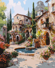 Afbeelding in Gallery-weergave laden, Schilderen op Nummer - Mediterrane Villa