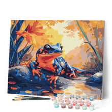 Afbeelding in Gallery-weergave laden, Schilderen op Nummer - Humeurige Salamander