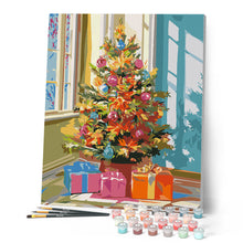 Afbeelding in Gallery-weergave laden, Schilderen op Nummer - Heldere Kerstboom