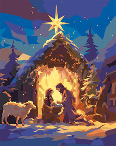 Schilderen op Nummer - Stille Nacht