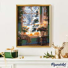 Afbeelding in Gallery-weergave laden, Schilderen op Nummer - Romantische Winter