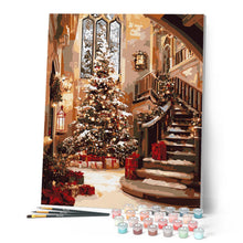 Afbeelding in Gallery-weergave laden, Schilderen op Nummer - Grote Kerstzaal
