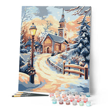 Afbeelding in Gallery-weergave laden, Schilderen op Nummer - Pad naar de Kapel