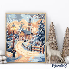 Afbeelding in Gallery-weergave laden, Schilderen op Nummer - Pad naar de Kapel