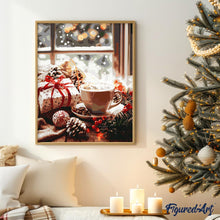 Afbeelding in Gallery-weergave laden, Schilderen op Nummer - Feestelijke Koffietijd