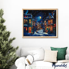 Afbeelding in Gallery-weergave laden, Schilderen op Nummer - Halve Maan in de Winter