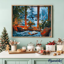 Afbeelding in Gallery-weergave laden, Schilderen op Nummer - Knusse Winteravond