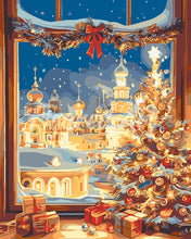 Afbeelding in Gallery-weergave laden, Schilderen op Nummer - Gloed van Kerstavond