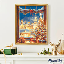 Afbeelding in Gallery-weergave laden, Schilderen op Nummer - Gloed van Kerstavond