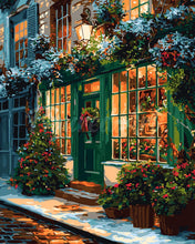 Afbeelding in Gallery-weergave laden, Schilderen op Nummer - Feestelijke Groene Deur