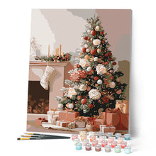 Afbeelding in Gallery-weergave laden, Schilderen op Nummer - Elegante Feestdecoraties