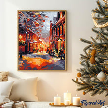 Afbeelding in Gallery-weergave laden, Schilderen op Nummer - Kerst tijdens het Gouden Uur
