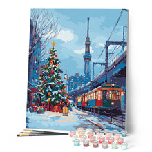 Afbeelding in Gallery-weergave laden, Schilderen op Nummer - Kerst in Tokio