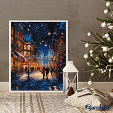 Afbeelding in Gallery-weergave laden, Schilderen op Nummer - Sterrenrijke Kerstwandeling