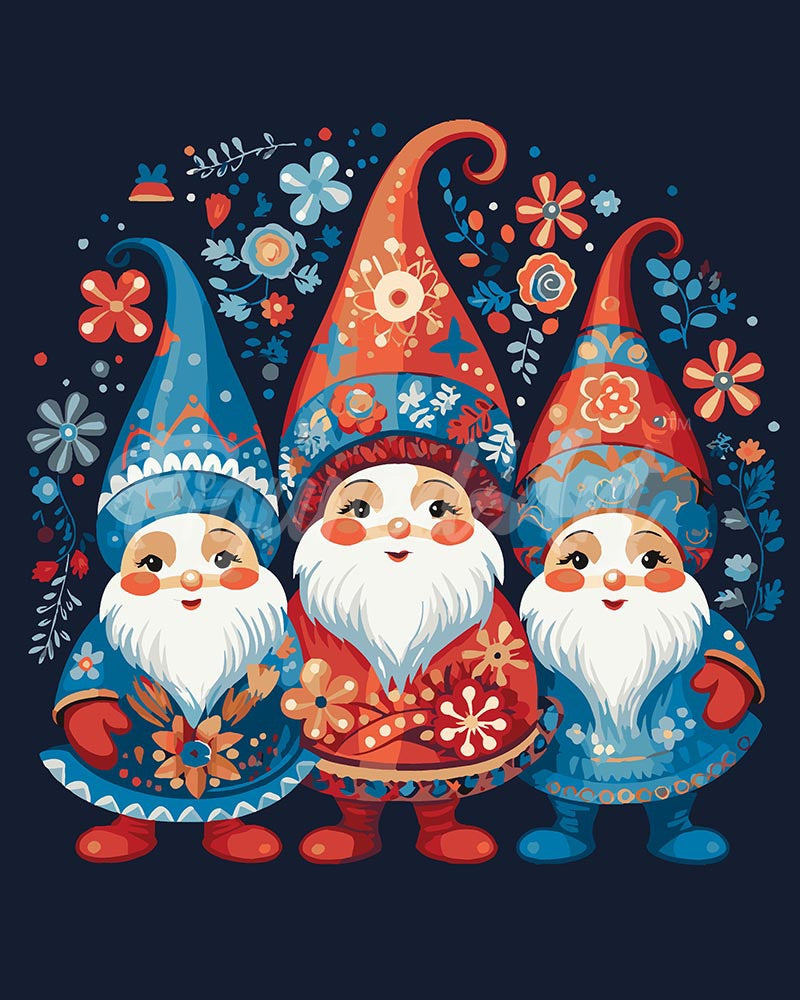 Schilderen op Nummer - Kaboutertrio