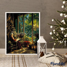 Afbeelding in Gallery-weergave laden, Schilderen op Nummer - Rustig Moment van de Kerstman