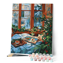 Afbeelding in Gallery-weergave laden, Schilderen op Nummer - Knusse Winter in Bed