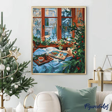 Afbeelding in Gallery-weergave laden, Schilderen op Nummer - Knusse Winter in Bed