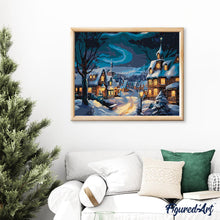 Afbeelding in Gallery-weergave laden, Schilderen op Nummer - Sterrenkerstdorp