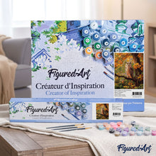 Afbeelding in Gallery-weergave laden, Schilderen op Nummer - Uil tussen gouden bladeren