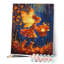 Afbeelding in Gallery-weergave laden, Schilderen op Nummer - De bladverzamel-fee
