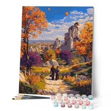 Afbeelding in Gallery-weergave laden, Schilderen op Nummer - Romantische herfst in Cappadocië