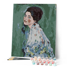 Afbeelding in Gallery-weergave laden, Schilderen op Nummer - Portret van een dame - Klimt