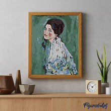 Afbeelding in Gallery-weergave laden, Schilderen op Nummer - Portret van een dame - Klimt